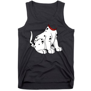 Dalmatian Costume Halloween Dog Tank Top