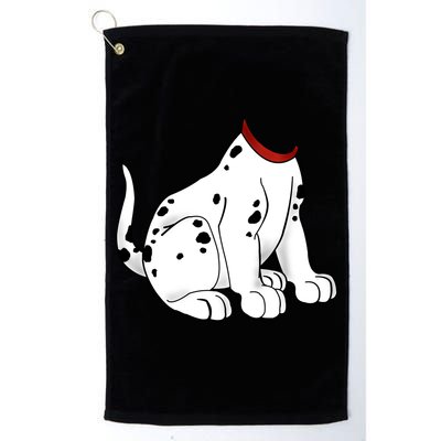 Dalmatian Costume Halloween Dog Golf Towel