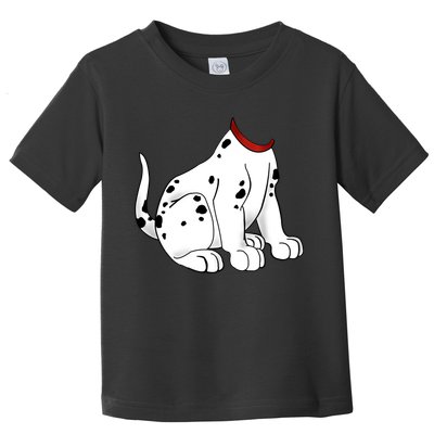 Dalmatian Costume Halloween Dog Toddler T-Shirt