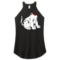 Dalmatian Costume Halloween Dog Women’s Perfect Tri Rocker Tank