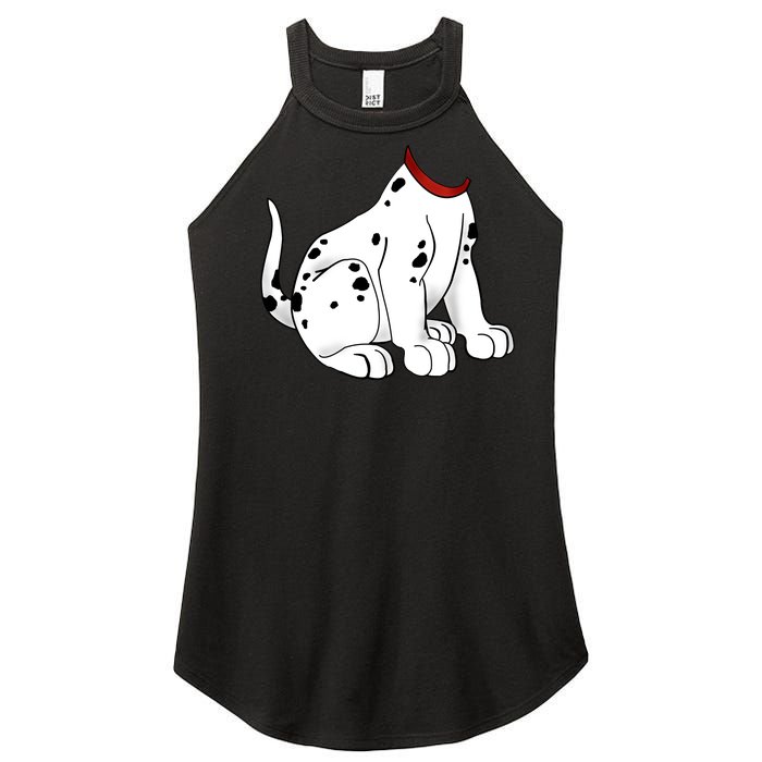 Dalmatian Costume Halloween Dog Women’s Perfect Tri Rocker Tank