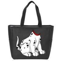 Dalmatian Costume Halloween Dog Zip Tote Bag