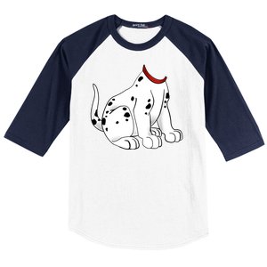 Dalmatian Costume Halloween Dog Baseball Sleeve Shirt