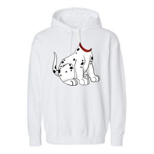 Dalmatian Costume Halloween Dog Garment-Dyed Fleece Hoodie