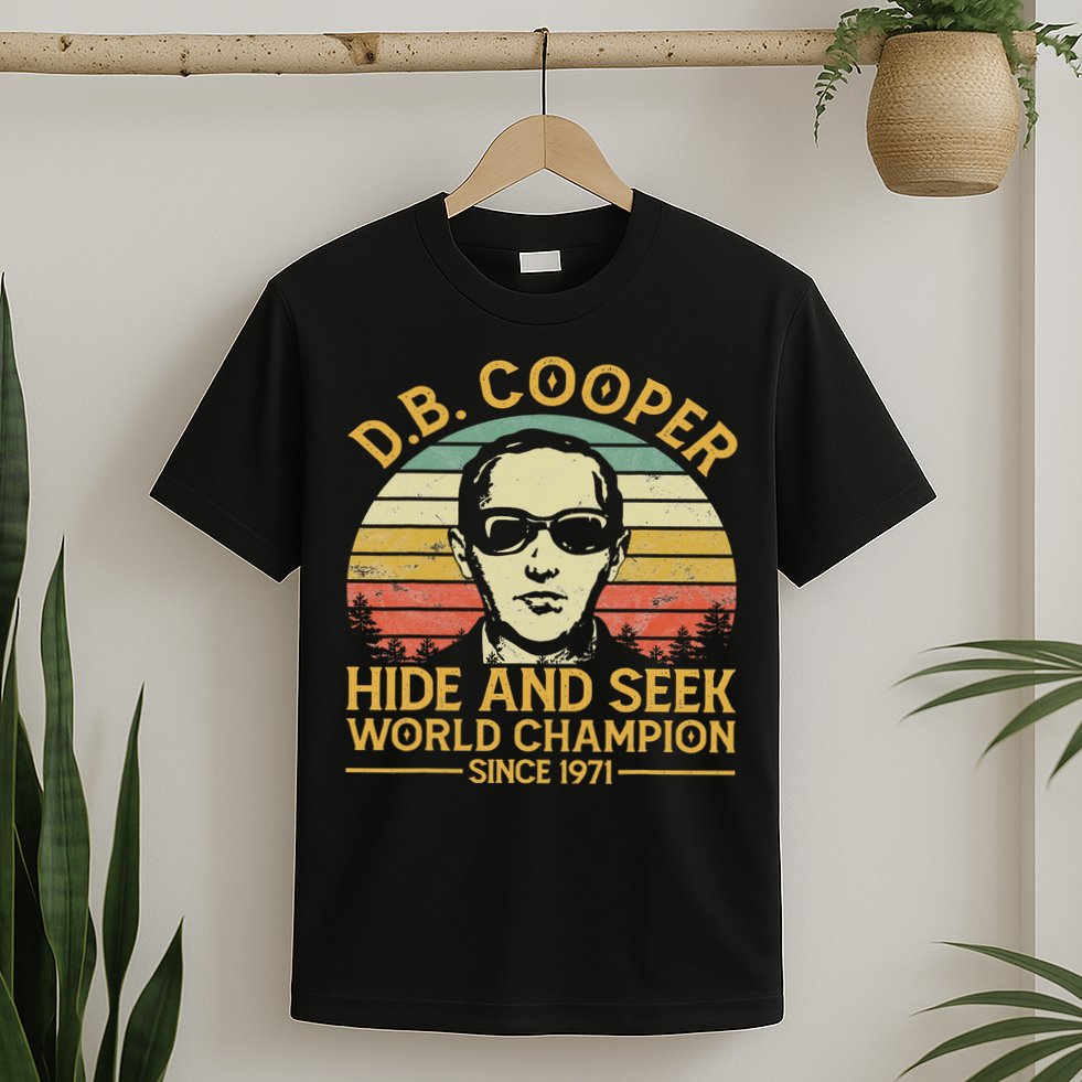 D.b. Coopers Hide And Seek Champion Since 1971 Db Cooper T-Shirt