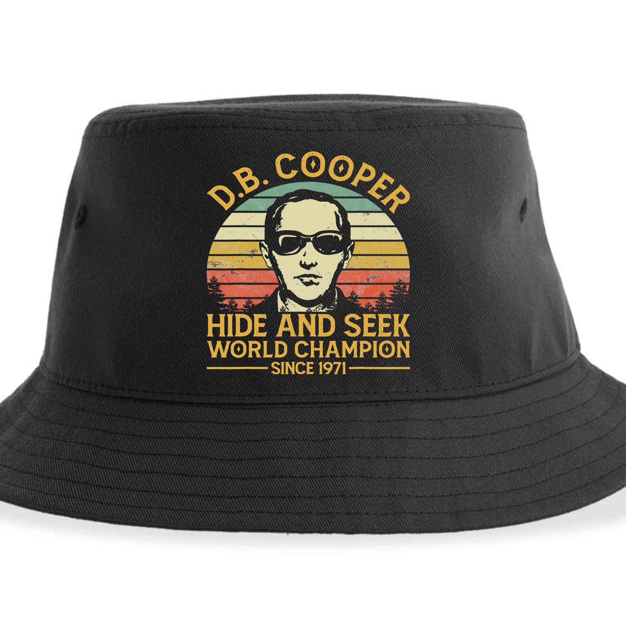 D.b. Coopers Hide And Seek Champion Since 1971 Db Cooper Sustainable Bucket Hat
