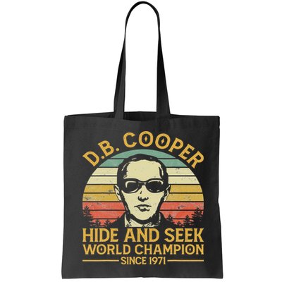 D.b. Coopers Hide And Seek Champion Since 1971 Db Cooper Bag