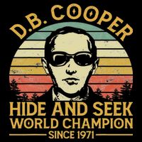 D.b. Coopers Hide And Seek Champion Since 1971 Db Cooper Magnet
