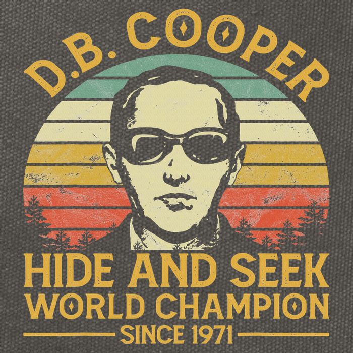 D.b. Coopers Hide And Seek Champion Since 1971 Db Cooper Cotton Canvas Backpack