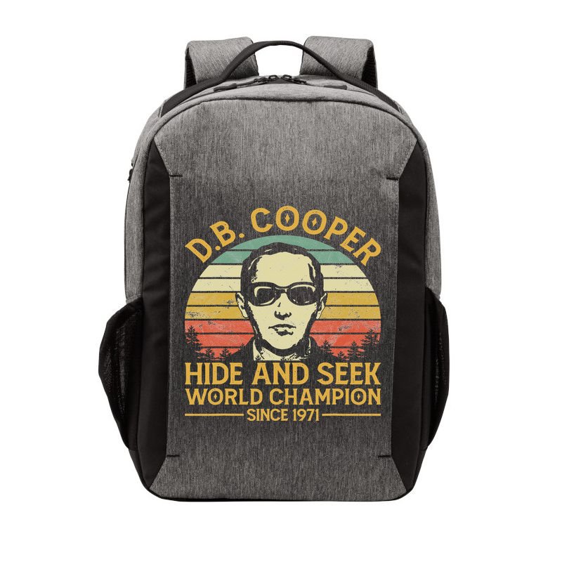 D.b. Coopers Hide And Seek Champion Since 1971 Db Cooper Vector Backpack