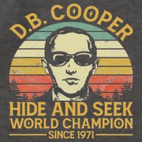 D.b. Coopers Hide And Seek Champion Since 1971 Db Cooper Vector Backpack