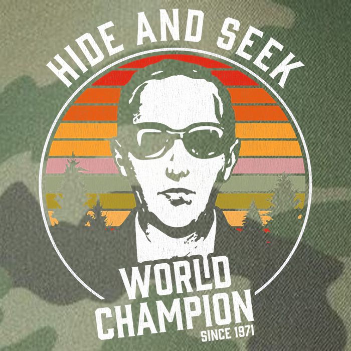 DB Cooper Hide And Seek World Champion Legacy Tie Dye Trucker Hat
