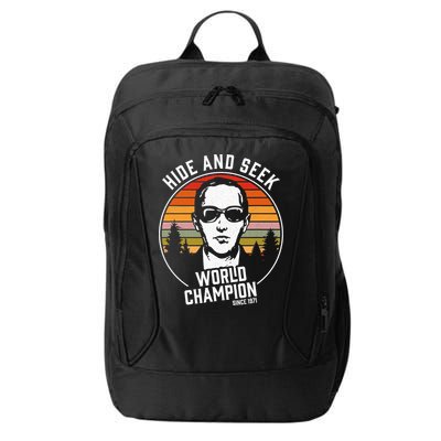 DB Cooper Hide And Seek World Champion City Backpack