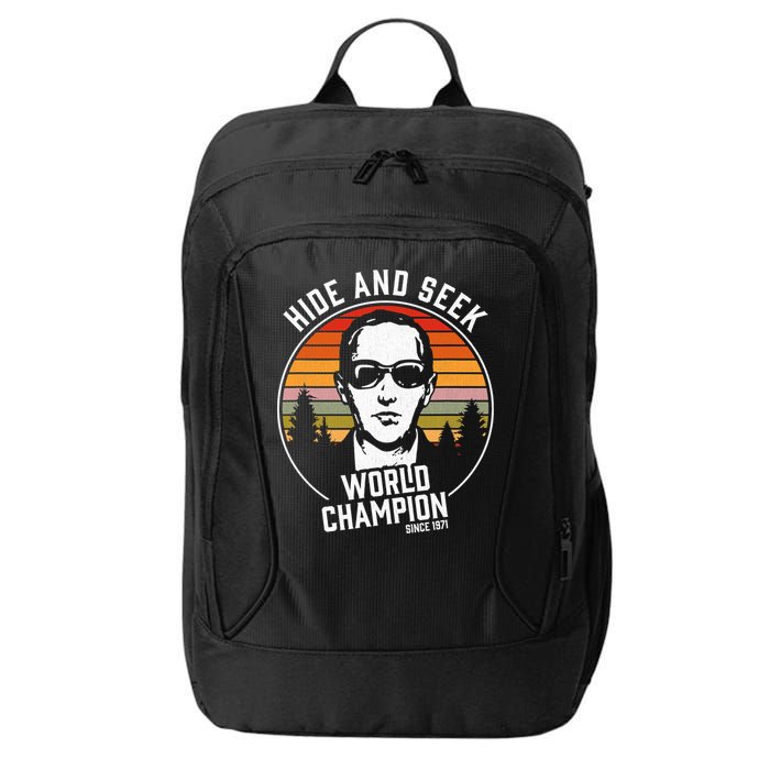 DB Cooper Hide And Seek World Champion City Backpack