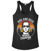 DB Cooper Hide And Seek World Champion Ladies PosiCharge Competitor Racerback Tank