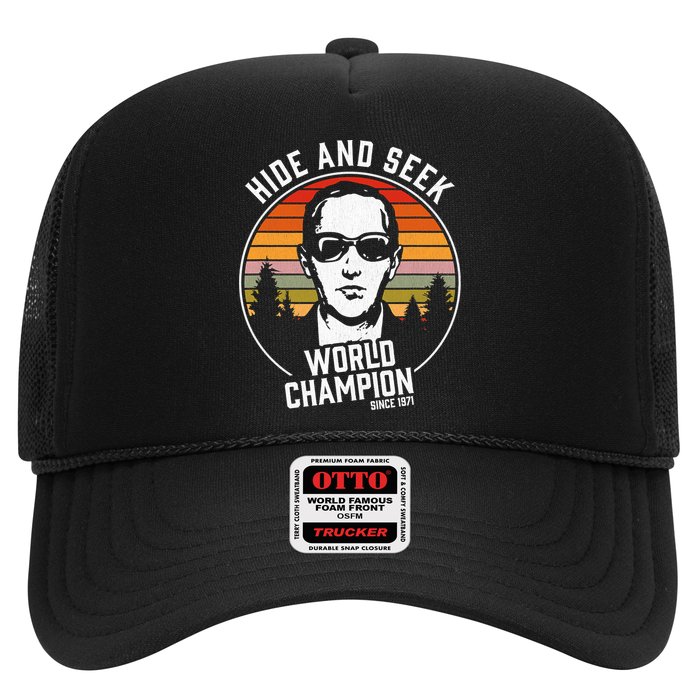 DB Cooper Hide And Seek World Champion Trucker Hat