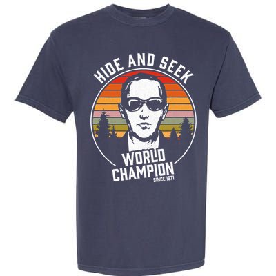 DB Cooper Hide And Seek World Champion Garment-Dyed Heavyweight T-Shirt