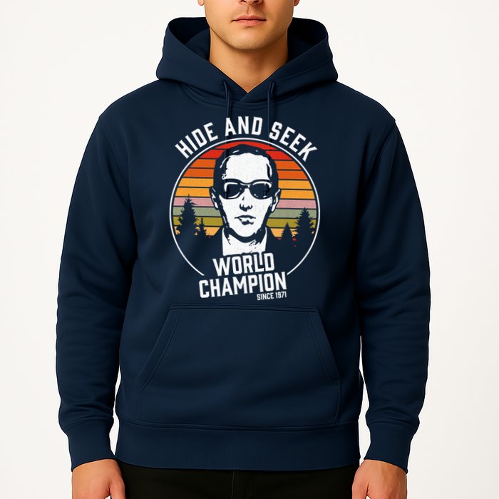 DB Cooper Hide And Seek World Champion Hoodie