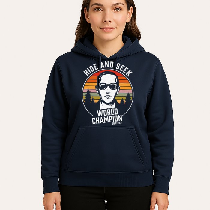 DB Cooper Hide And Seek World Champion Hoodie