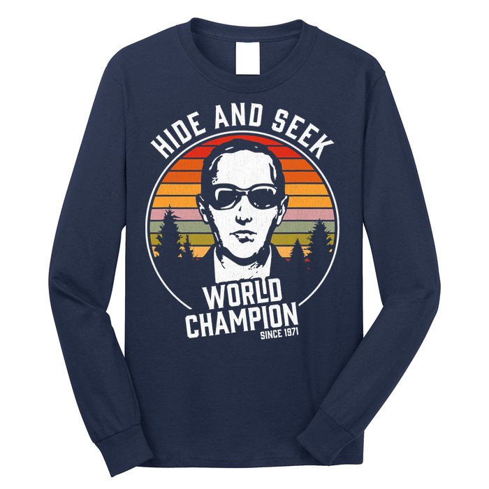 DB Cooper Hide And Seek World Champion Long Sleeve Shirt