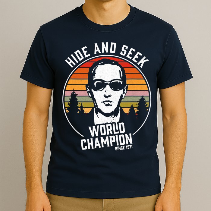 DB Cooper Hide And Seek World Champion T-Shirt