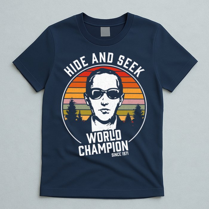 DB Cooper Hide And Seek World Champion T-Shirt