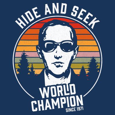 DB Cooper Hide And Seek World Champion T-Shirt