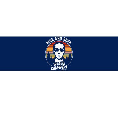 DB Cooper Hide And Seek World Champion Bumper Sticker