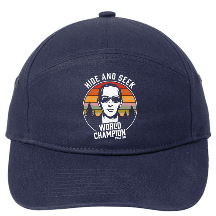 DB Cooper Hide And Seek World Champion 7-Panel Snapback Hat