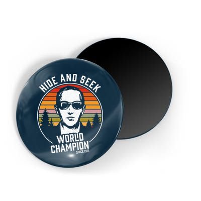 DB Cooper Hide And Seek World Champion Magnet