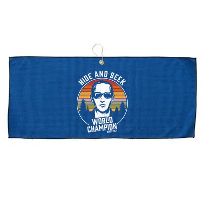 DB Cooper Hide And Seek World Champion Large Microfiber Waffle Golf Towel