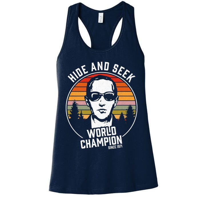 DB Cooper Hide And Seek World Champion Womens Tank Top