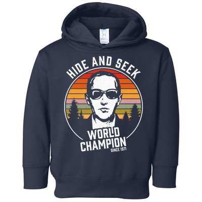DB Cooper Hide And Seek World Champion Toddler Hoodie