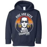 DB Cooper Hide And Seek World Champion Toddler Hoodie