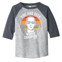 DB Cooper Hide And Seek World Champion Toddler Fine Jersey T-Shirt