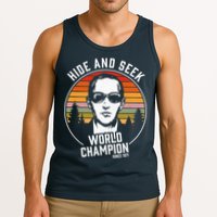 DB Cooper Hide And Seek World Champion Tank Top