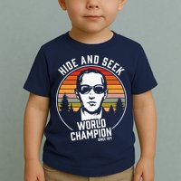 DB Cooper Hide And Seek World Champion Toddler T-Shirt