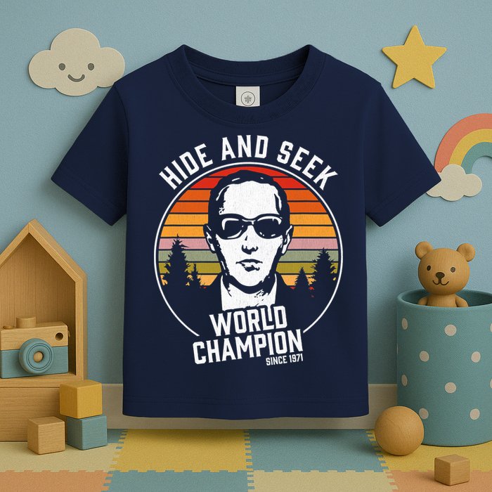 DB Cooper Hide And Seek World Champion Toddler T-Shirt