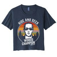 DB Cooper Hide And Seek World Champion Crop Top