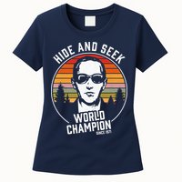 DB Cooper Hide And Seek World Champion Womens T-Shirt