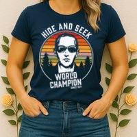 DB Cooper Hide And Seek World Champion Womens T-Shirt