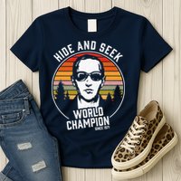 DB Cooper Hide And Seek World Champion Womens T-Shirt