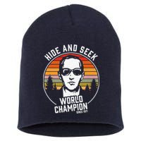DB Cooper Hide And Seek World Champion Short Acrylic Beanie
