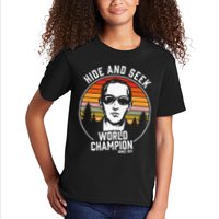 DB Cooper Hide And Seek World Champion Kids T-Shirt