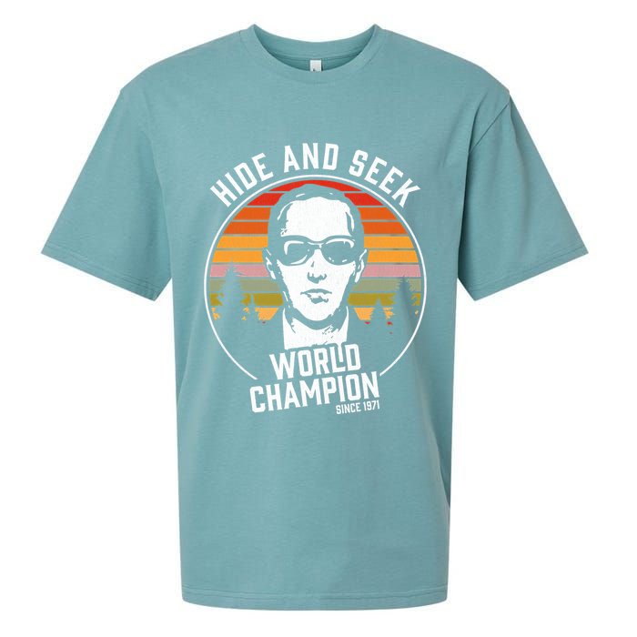 DB Cooper Hide And Seek World Champion Sueded Cloud Jersey T-Shirt