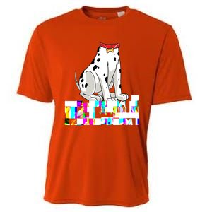 Dalmatian Costume Halloween Dog Print Men Women Cooling Performance Crew T-Shirt