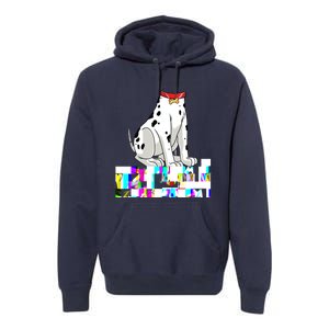 Dalmatian Costume Halloween Dog Print Men Women Premium Hoodie