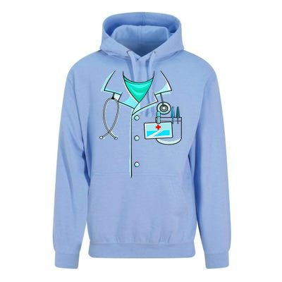 Doctor Costume Halloween White Lab Coat Unisex Surf Hoodie