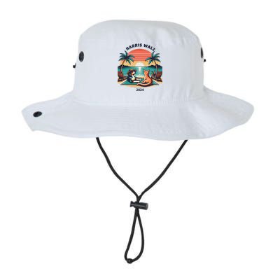 Dog & Cat Harris Walz 2024 Election Sunset Legacy Cool Fit Booney Bucket Hat