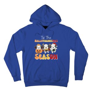 Dalmatian Christmas Halloween Tis The Hallothanksmas Cool Gift Hoodie